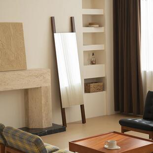 美之趣北欧极简落地镜家用客厅卧室全身全身镜子ins风网红全身镜