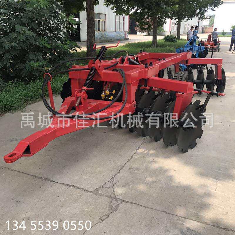 新型2.5米宽液压重耙圆盘耙旋耕灭茬机旋耕耙制作缺口耙