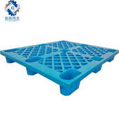 塑料托盘叉车加厚吹塑九脚仓库防潮卡板物流周转四面进叉托盘批发