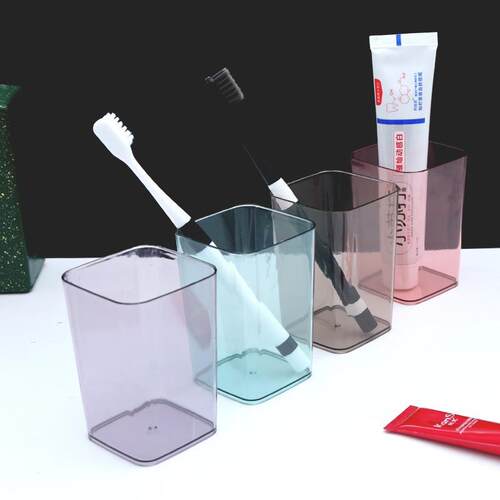 Home-use transparent creative toothbrush cup, personalized f