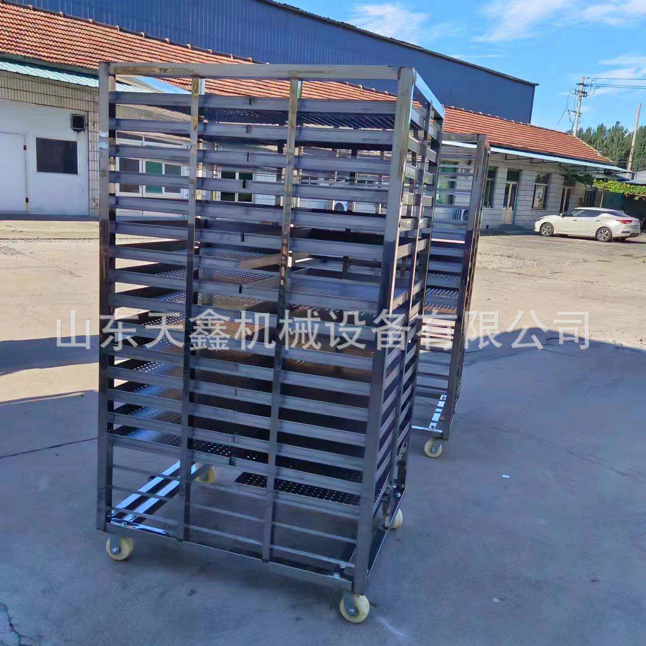 浙江金华义乌市蒸香菇肉丁烧麦架子车紫菜肉卷架子车盘冷冻架子车