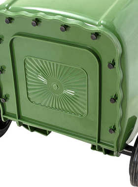 240L120L升户外环卫小区塑料分类挂车脚踏手推移动垃圾桶厂家批发