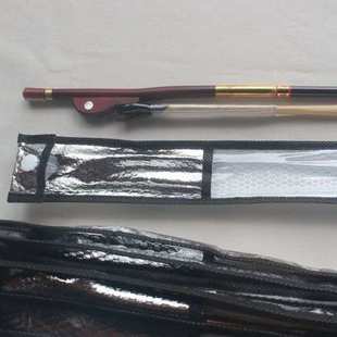 专业演奏二胡弓 紫檀弓鱼接铜套二胡弓子 天然白马尾 二胡配件