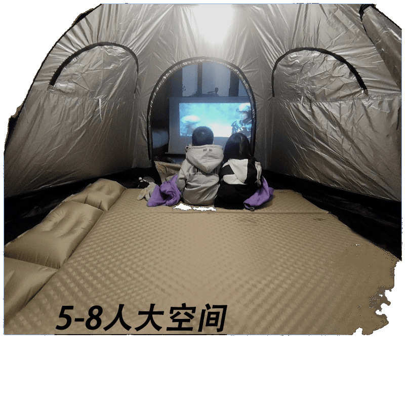 帐篷户外露营野餐便携式折叠家庭旅游用品沙滩儿童野外露营帐篷