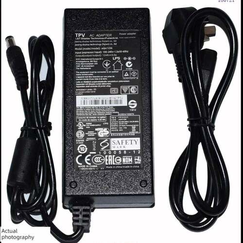 原装12Vdc 3.0A监视器电源适配器型号：Adpc1236
