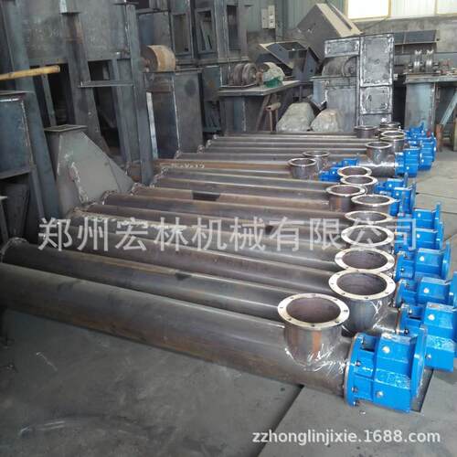 管式螺旋输送机GX29219管螺旋输旋送机散1料颗粒螺输送机制作厂家