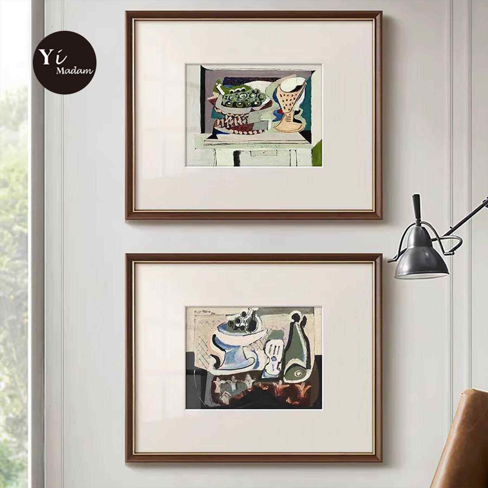 《葡萄酒与托盘》餐厅静物法式小众艺术装饰画北欧复古中古风挂画,家居饰品,现代装饰画,淘宝优惠券,粉丝福利购,淘宝优惠卷