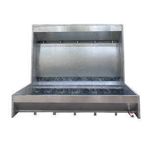 气旋喷漆水帘柜漆雾处理设备废气净化气旋柜小型气动水旋喷漆柜