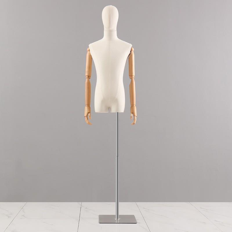 服装店模特道具成人男装模特架子展示架带头实木手全身假人台韩版
