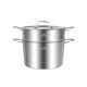 乐在316加厚汤锅家用加深加厚蒸煮大容量煮粥锅蒸锅汤锅煲汤炖锅