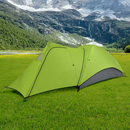 双层帐篷搭建双人帐篷户外便携露营泰徒步超轻林特防雨易登山防风