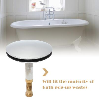 45mm Bathtub Plug Bath Pop Up Waste Plug Kitchen Sink Water