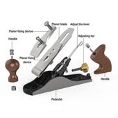 欧刨木工装 修木刨手推工具木匠小工刨刀631工刨子手工刨木工具