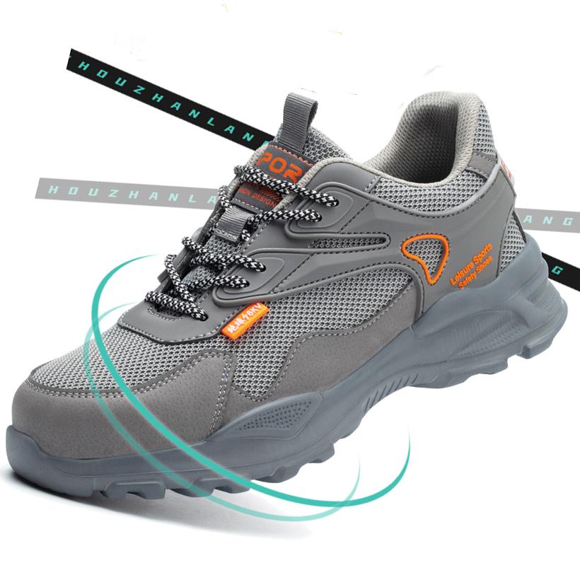 无铁劳保鞋防砸防刺穿塑包头电工轻便透气耐磨四季安全绝缘老保鞋