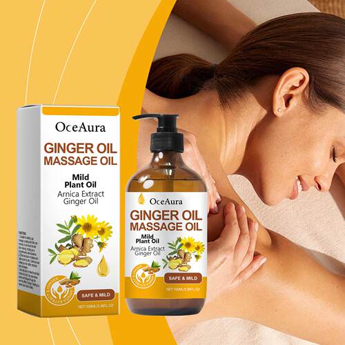 OCEAURA Ginger Massage Essential Oil - Ginger Care Essence O