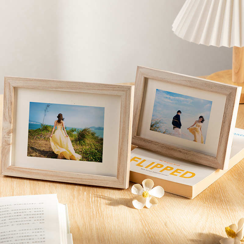定制相框摆台简约5 6 7 8 10寸a3寸a4寸画框挂墙婚纱像框摆件批发