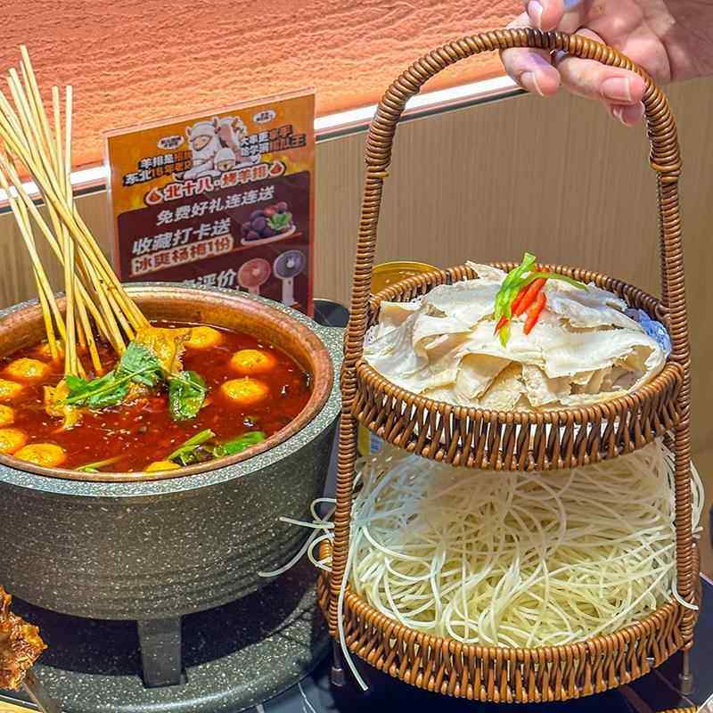 网红创意多层仿藤编托盘水果盘下午茶点心蛋糕盘火锅店配菜盘商用,餐饮具,餐用托盘,淘宝优惠券,粉丝福利购,淘宝优惠卷