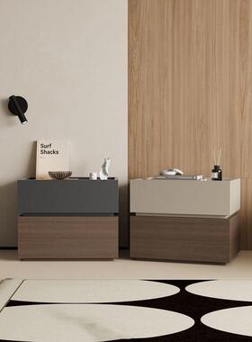 床柜简约现代柜用卧室UEC收纳柜2024新款小型储物创家意床头边置