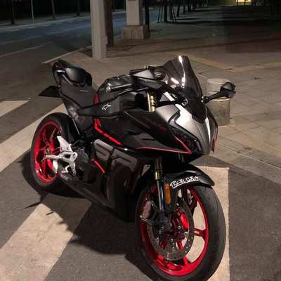 适用春风450sr风挡v竞技改装二代改件450srs通用摩托车配件改装件