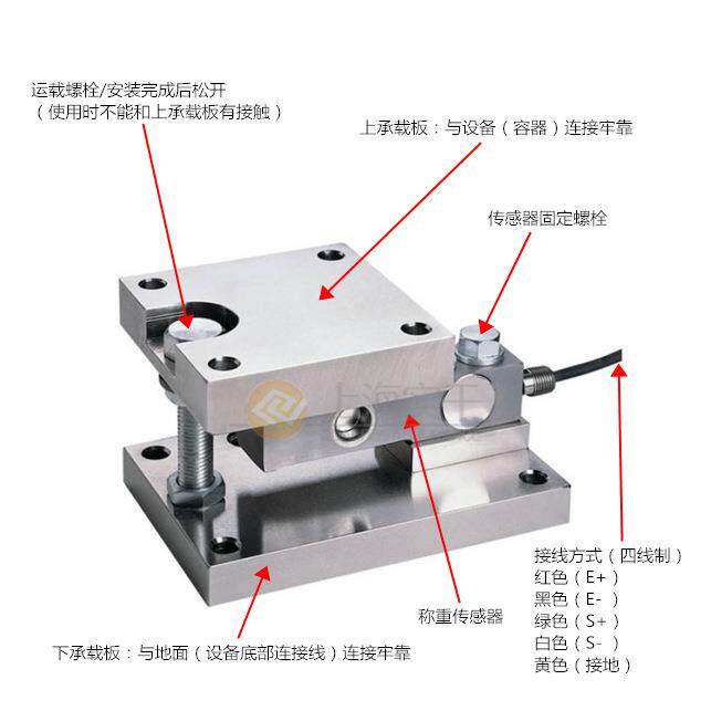 化工厂1t2t重力传感器模块防爆款静态称重模块高精度称重传感器