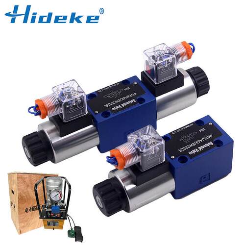 HIDEKE高压电磁阀4WEH6X方向阀 工业液压控制元件