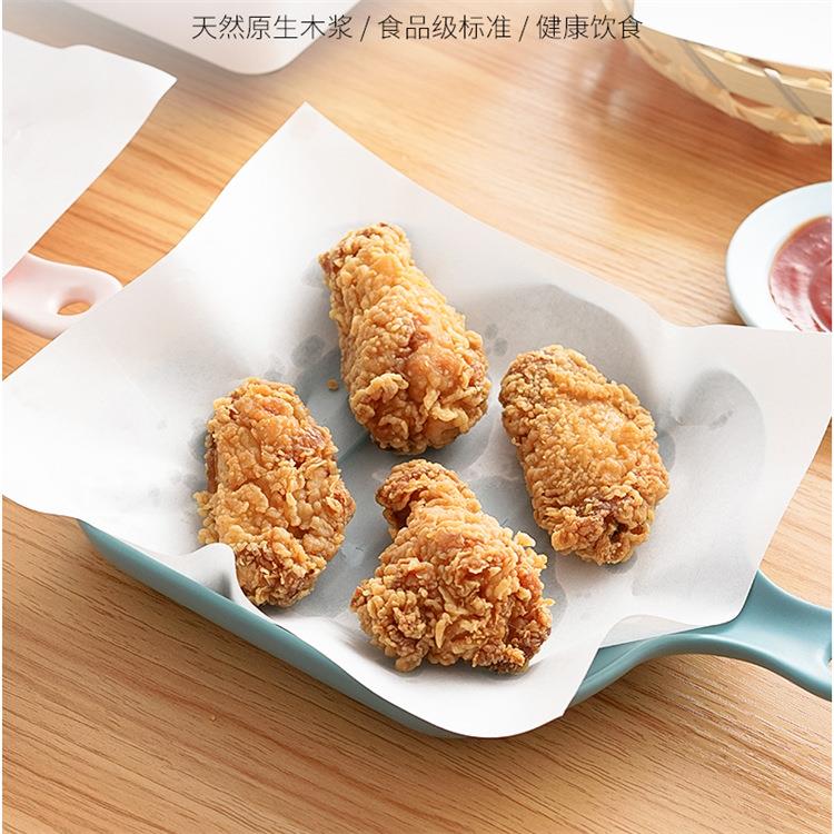 30*30厨房吸油纸 烧烤吸油纸 厨房油炸吸油纸垫纸点心纸垫约400张