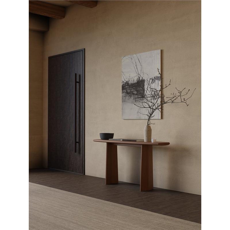 侘长条寂风实木入户玄关桌极窄台民宿酒店过道案台设计师条案