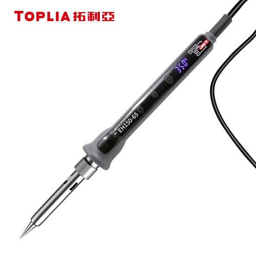 拓利亚电烙铁数显恒温可调温焊接电大功率维修电焊台EH150-65 65W