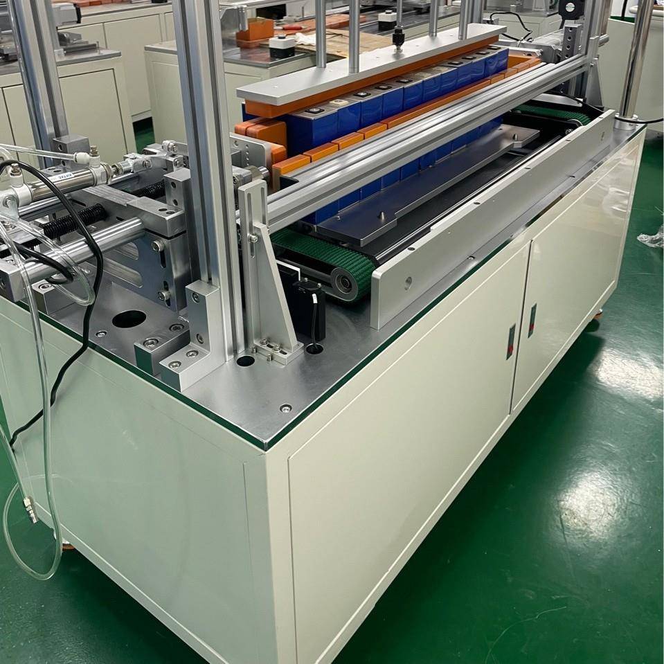 方形锂电池模组堆叠挤压机pack拘紧设备捆扎自动化全自动