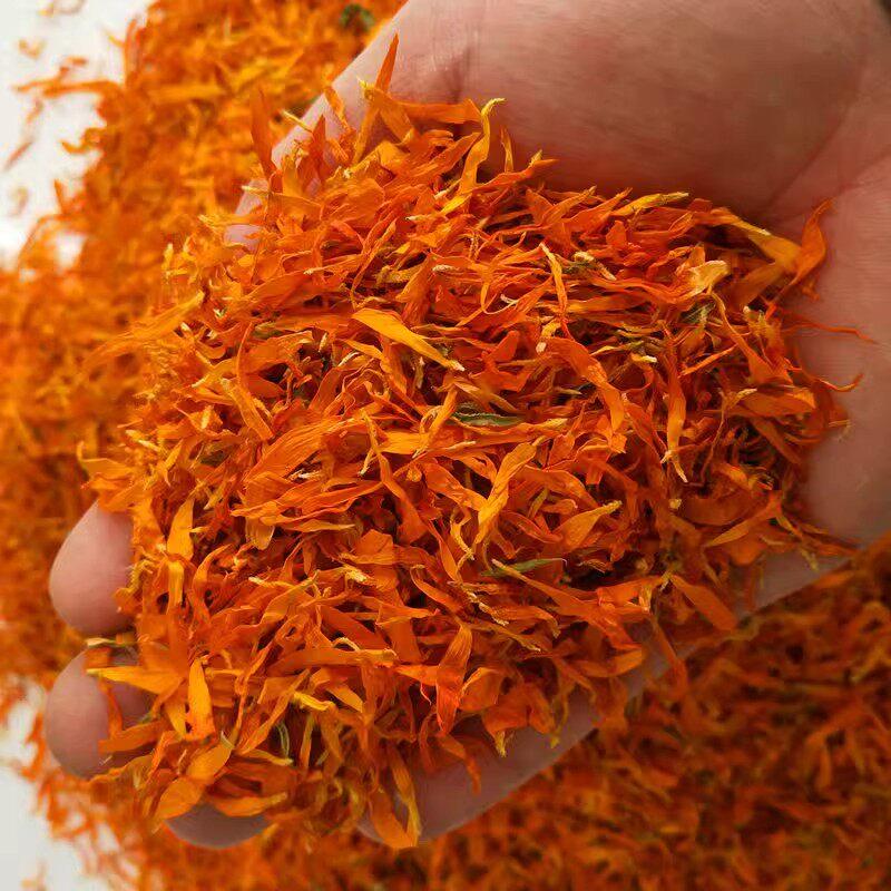 精选金盏菊花瓣500g烘焙装饰干 干燥花瓣调配用火星花瓣泡水金盏