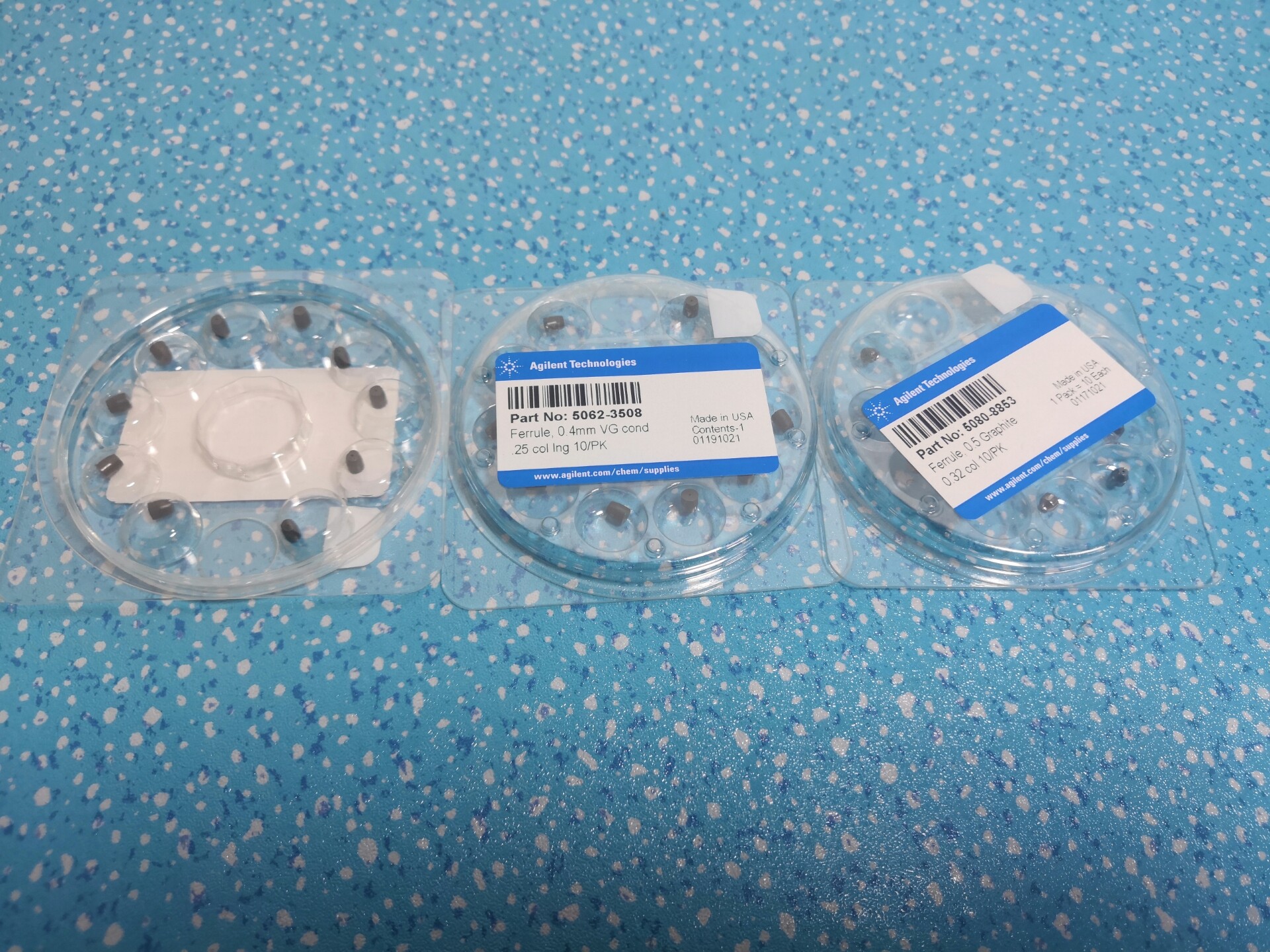 石墨密封垫圈5080-8853，内径 0.5 mm