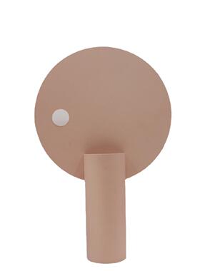 北欧花瓶铁艺ins风几何圆形干花花器家居样板房简约装饰品小摆件