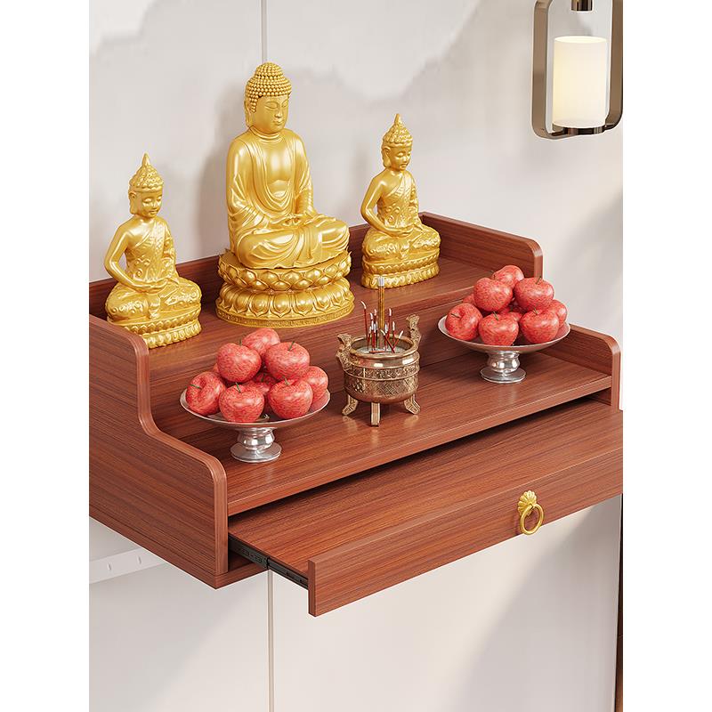 佛堂佛龛神供柜子仙龛家用神龛观音菩萨财神爷供桌供神架壁挂供