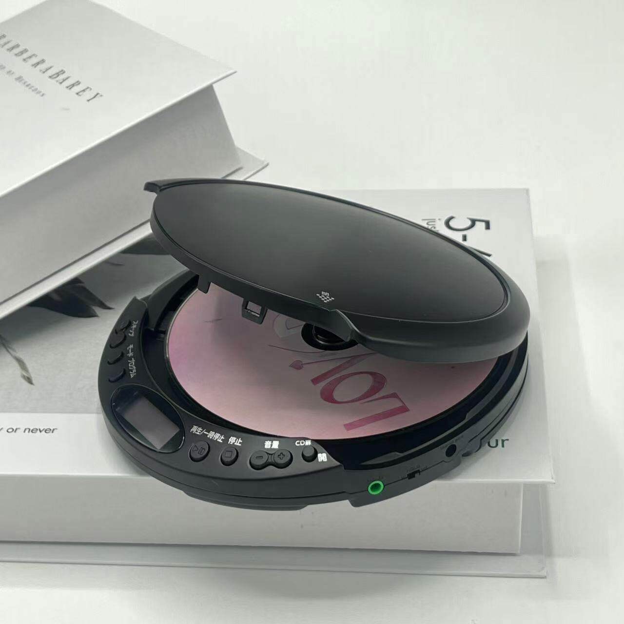 巴音盒圆盘CD机高音质可携式随身听插放机英语光碟学习机送礼好物