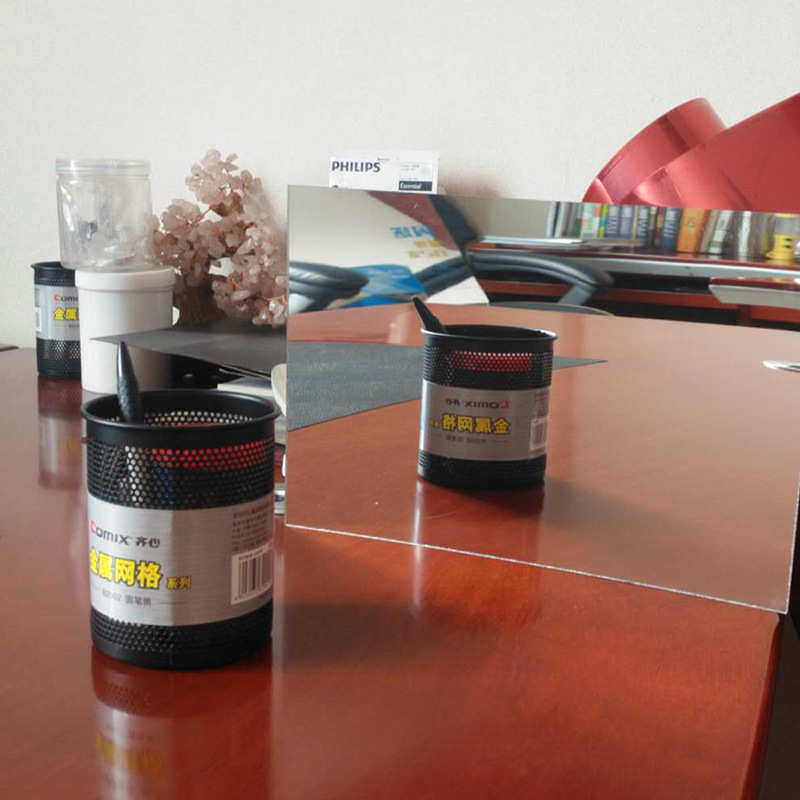亚克力板材金色有机玻璃镜片反光镜面板 PMMA彩色切割电镀塑料镜