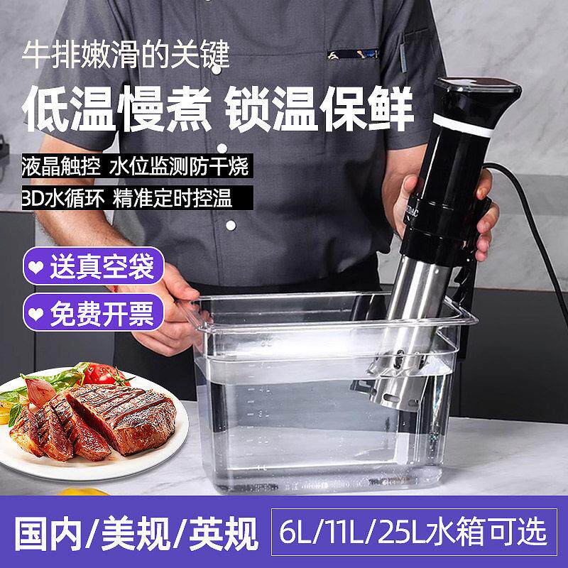 低温慢煮棒家用sous vide牛排真空解冻恒温220V料理机110V舒肥机