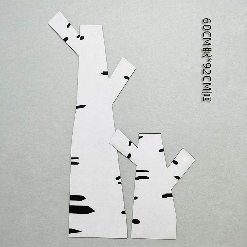 幼儿园环创材料成品黑板报主题墙装饰半成品白桦树走廊教室环创,家居饰品,文化墙贴,淘宝优惠券,粉丝福利购,淘宝优惠卷