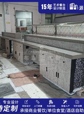 复古工业风商业风个性接待台收银台店铺餐厅前台酒吧吧台定制