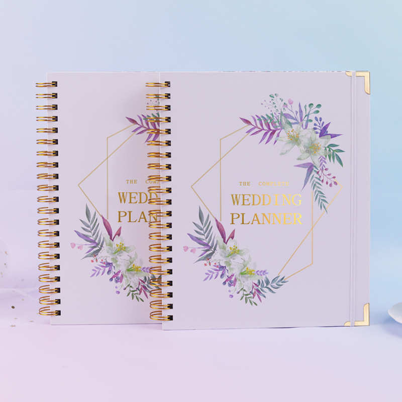 跨境英文婚礼计划本wedding planner book笔记本