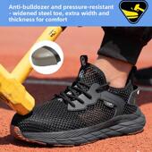 女式 劳动保护鞋 透气钢鞋 头 防碎凯夫 采购产品夏季 防刺破 男式