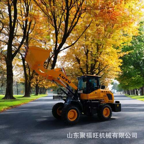 30型土木工程建筑装载机养殖场清理垃圾装载机农用抓草抓木机