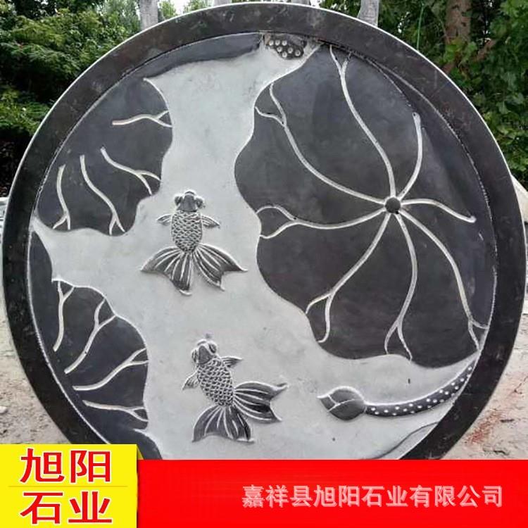 厂家石雕花窗 中式仿古石窗 青石镂空花窗 古典园林漏窗