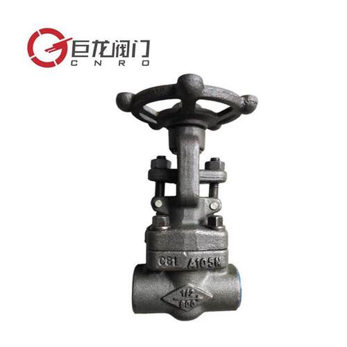 巨龙阀门供应Z61H锻钢焊接闸阀自密封法兰闸阀
