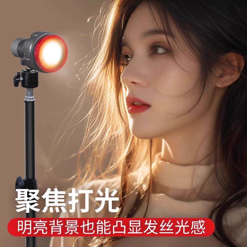 发丝光补光灯直JY-912播间主播专聚光少灯背用景神明女直播摄影美