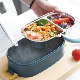 Lunch Insulated Steel Tableware student School Box Stainless