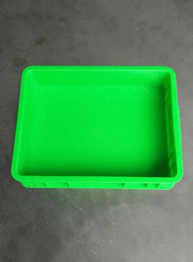 车件间零配周转9料箱蓝色加厚长方形可堆叠小号物料箱400-0GZD胶