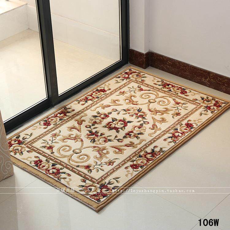 高档欧式奢华剪花进地垫垫入门户厅玄关卧室地毯脚门垫门口除尘门