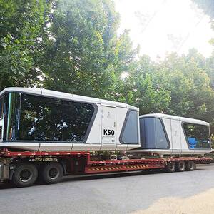 集成式网红水边民宿一体舱 精装修含家电太空舱 现代湖心餐饮房屋