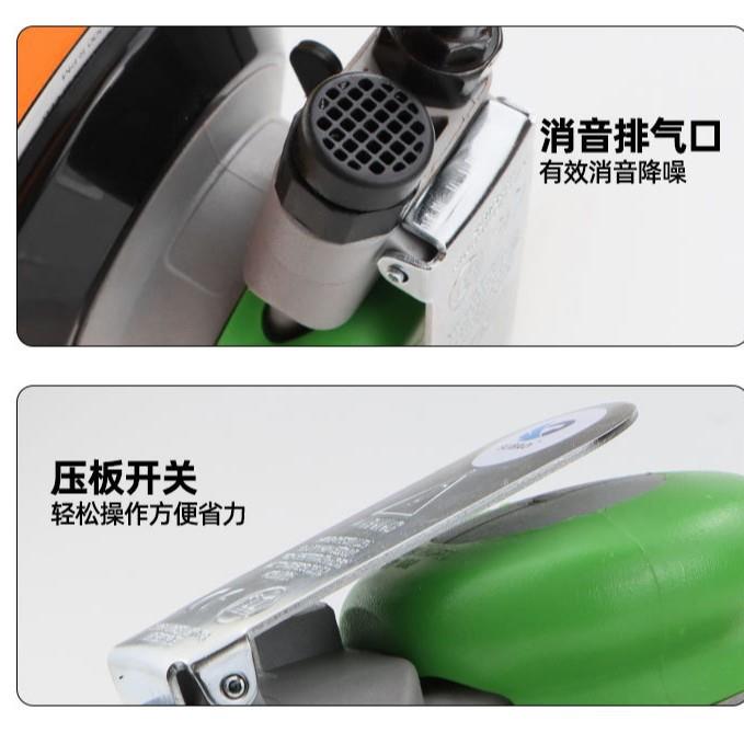 速豹 5寸气动打磨机小型气磨机汽动抛光打蜡干磨头砂纸磨光机