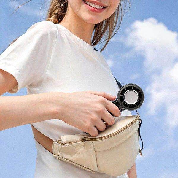 3000mAh Adjustable High-Speed Fan LED Digital Display Small